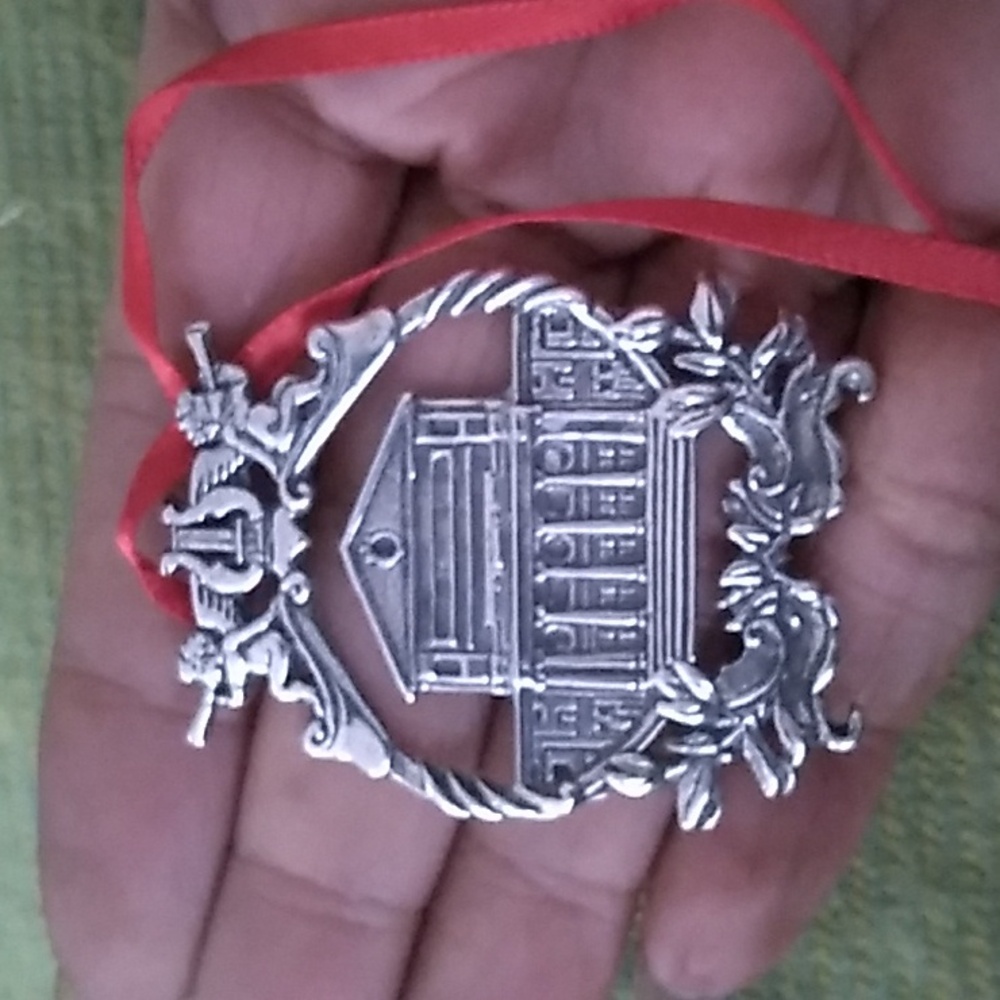 Vintage Hand & Hammer Boston Symphony Orchestra Sterling Ornament
